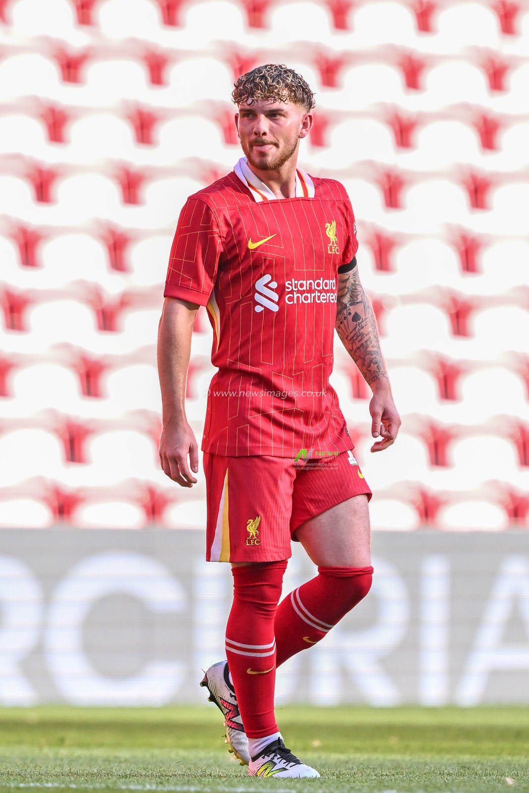 Harvey Elliott of Liverpool during the Pre-season friendly match Liverpool vs Las Palmas at Anfield, Liverpool, United Kingdom, 11th August 2024

(Photo by Cody Froggatt/News Images)