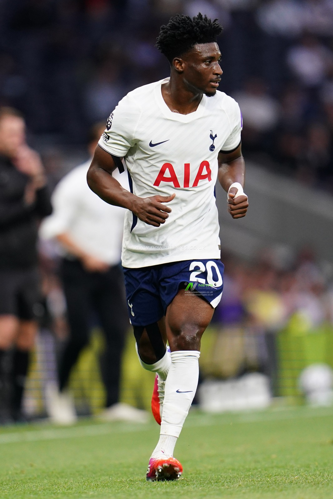 Mohammed Kudus of Tottenham Hotspur during the Premier League match Tottenham Hotspur vs Newcastle Untied at Tottenham Hotspur Stadium, London, United Kingdom on 29 August 2026

(Photo by Harvey Murphy/News Images)