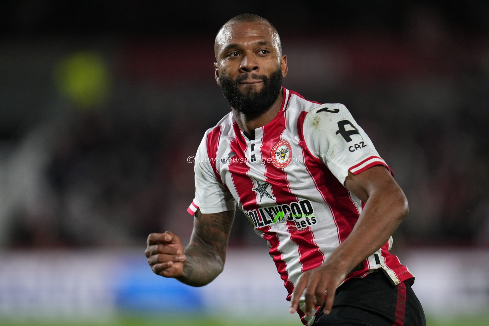 Igor Thiago of Brentford during the Premier League match Brentford vs Tottenham Hotspur at The Gtech Community Stadium, London, United Kingdom, 1st January 2026

(Photo by Harvey Murphy/News Images)

*** GER AUT SUI OUT ***