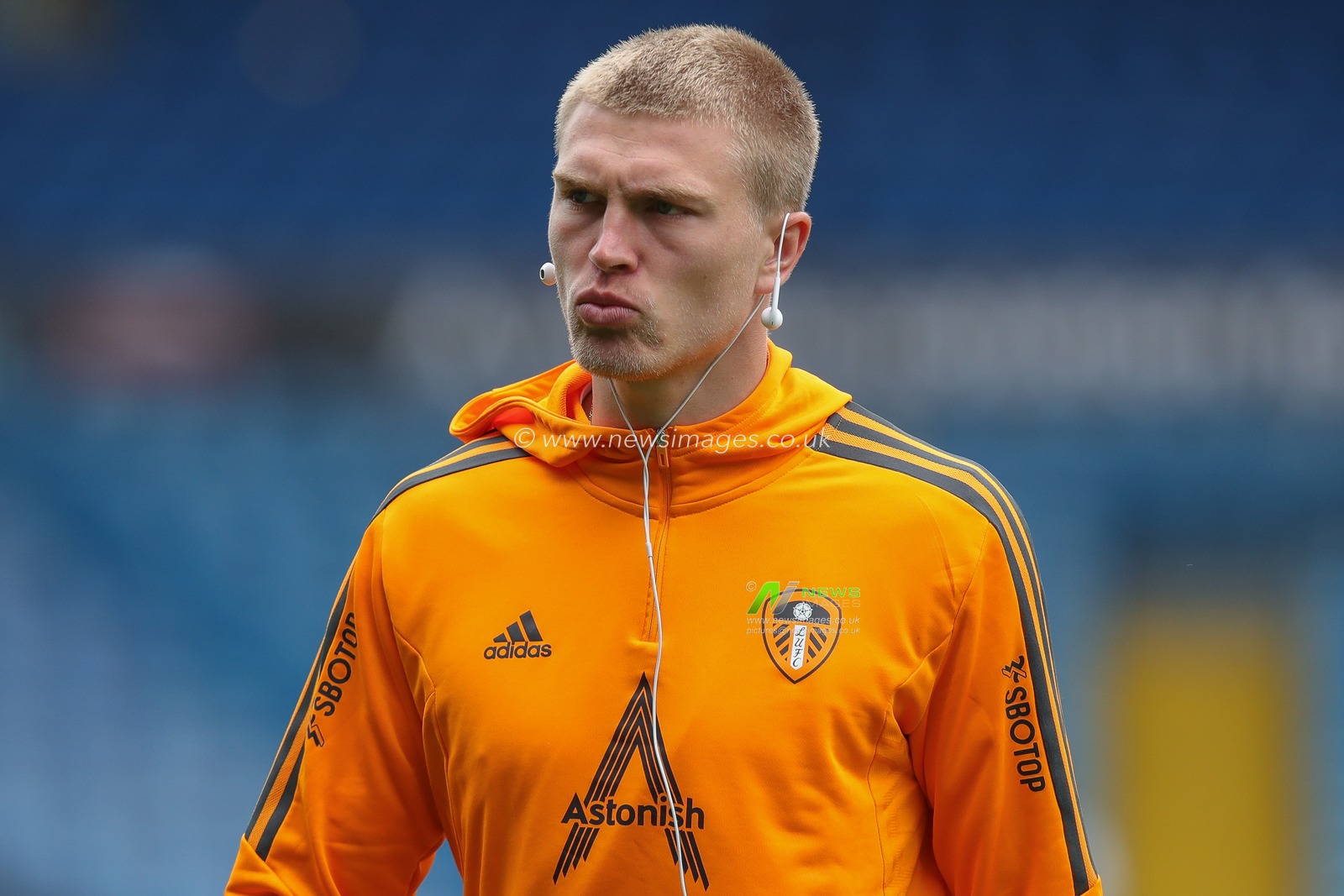Rasmus Kristensen #25 of Leeds United arrives at Elland Road Stadium ahead of the Premier League match Leeds United vs Newcastle United at Elland Road, Leeds, United Kingdom, 13th May 2023

(Photo by James Heaton/News Images)