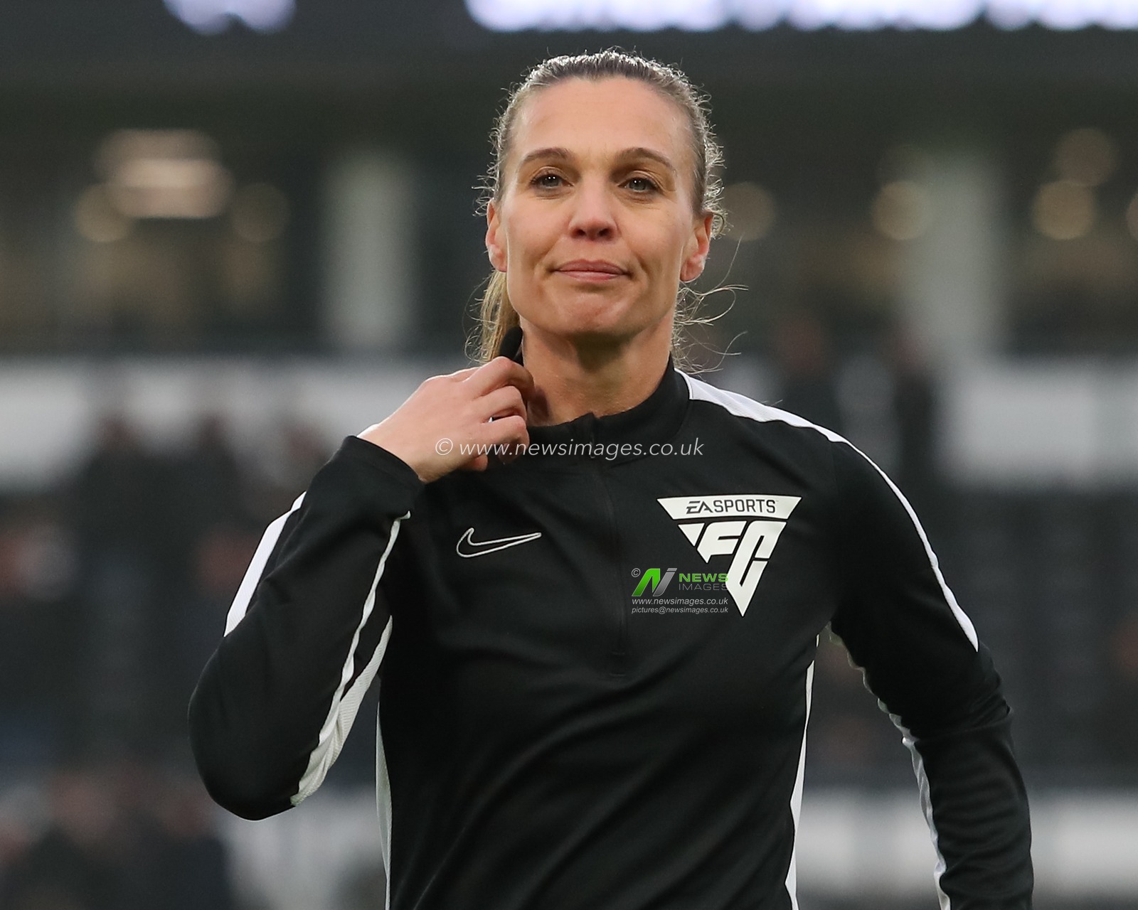 Assistant referee Natalie Aspinall during the Sky Bet Championship match Derby County vs Plymouth Argyle at Pride Park Stadium, Derby, United Kingdom, 9th November 2024

(Photo by Lee Keuneke/News Images)