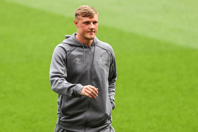 Daniel Ballard of Sunderland arrives during the Premier League match Sunderland vs Fulham at Stadium Of Light, Sunderland, United Kingdom on 30 August 2026

(Photo by Alfie Cosgrove/News Images)