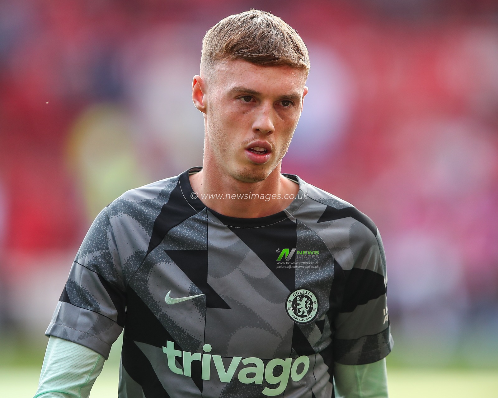 Cole Palmer of Chelsea during the pre-game warm up ahead of the Premier League match Nottingham Forest vs Chelsea at City Ground, Nottingham, United Kingdom, 11th May 2024

(Photo by Gareth Evans/News Images)