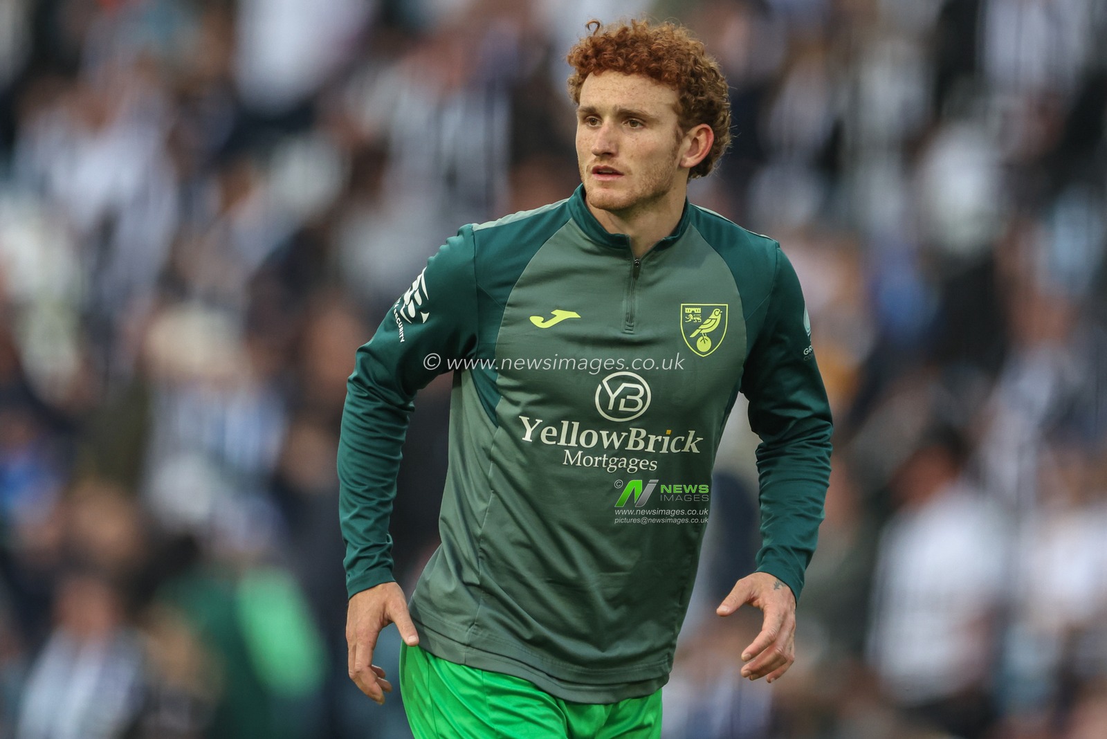Josh Sargent of Norwich City in the pregame warmup session during the Sky Bet Championship Play-off Semi Final Second Leg Leeds United vs Norwich City at Elland Road, Leeds, United Kingdom, 16th May 2024

(Photo by Mark Cosgrove/News Images)