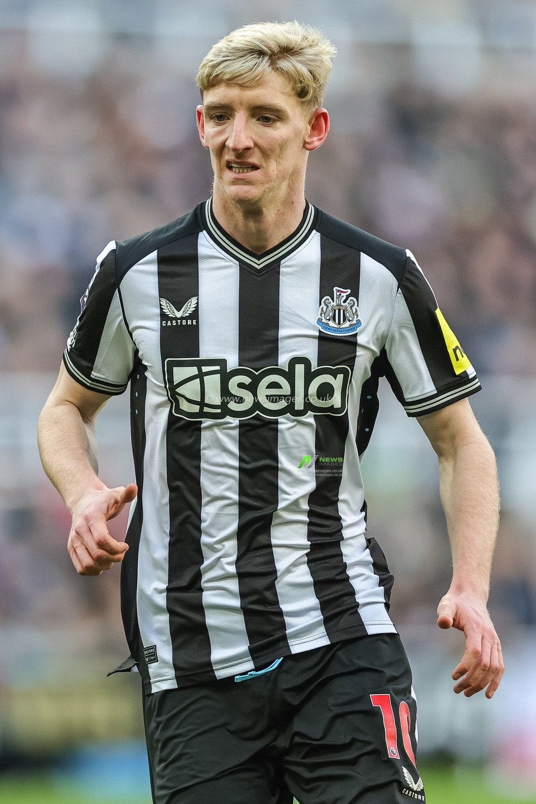 Anthony Gordon of Newcastle United during the Premier League match Newcastle United vs Nottingham Forest at St. James's Park, Newcastle, United Kingdom, 26th December 2023

(Photo by Mark Cosgrove/News Images)