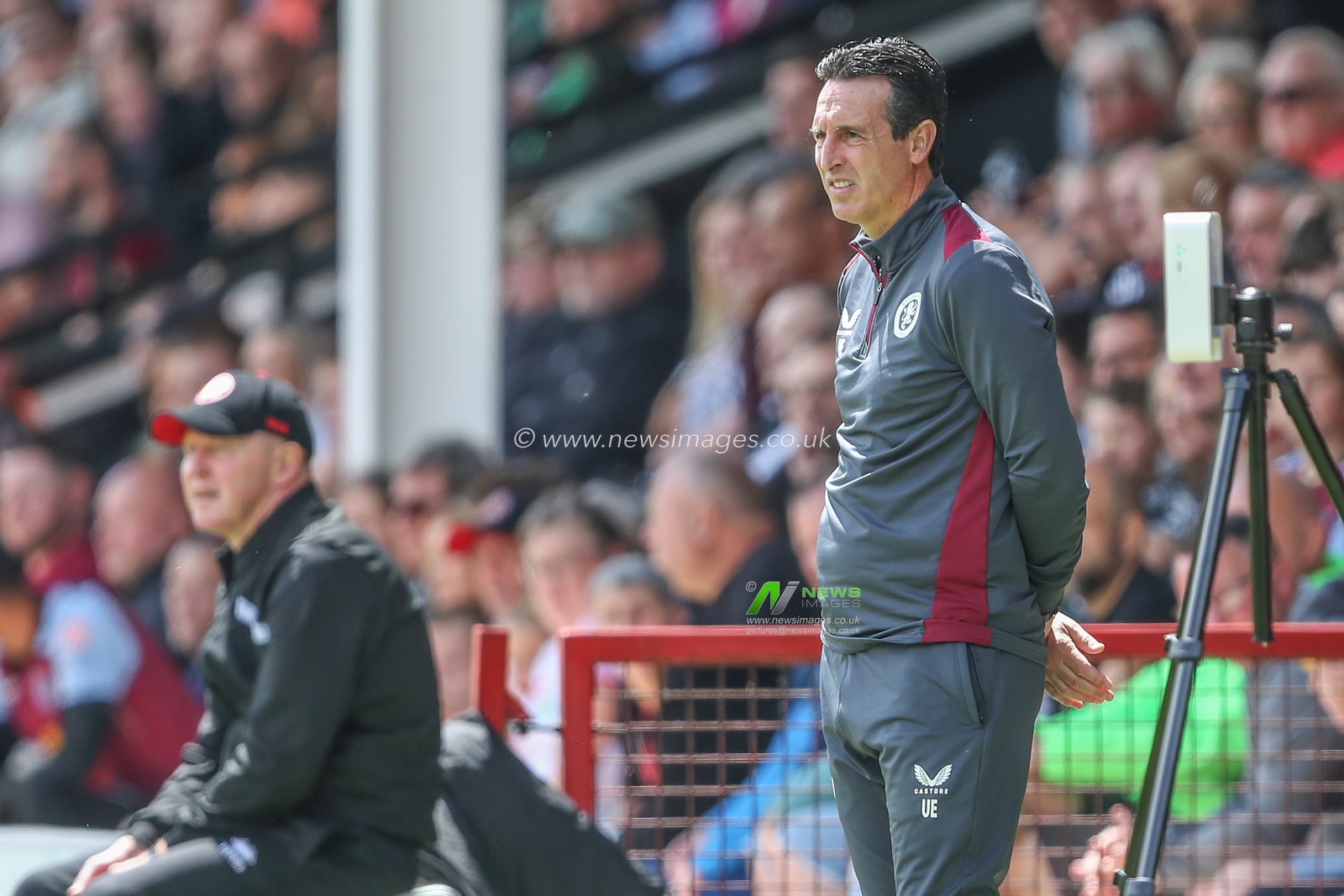 Unai Emery Manager of Aston Villa during the Pre-season friendly match Walsall vs Aston Villa at Poundland Bescot Stadium, Walsall, United Kingdom, 15th July 2023

(Photo by Gareth Evans/News Images)