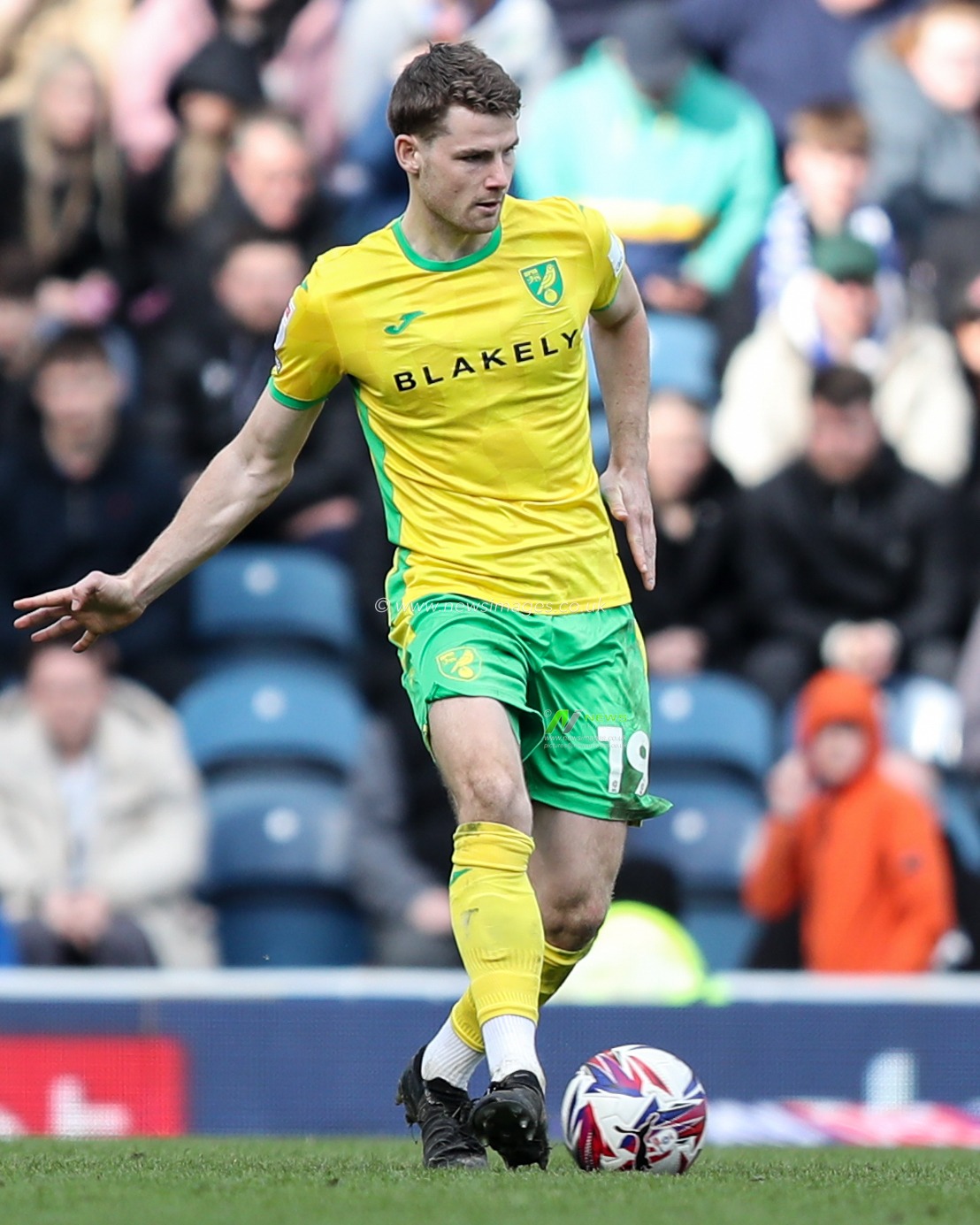 Jacob Lungi SÃ¸rensen of Norwich City during the Sky Bet Championship match Blackburn Rovers vs Norwich City at Ewood Park, Blackburn, United Kingdom, 1st March 2025

(Photo by Jorge Horsted/News Images)