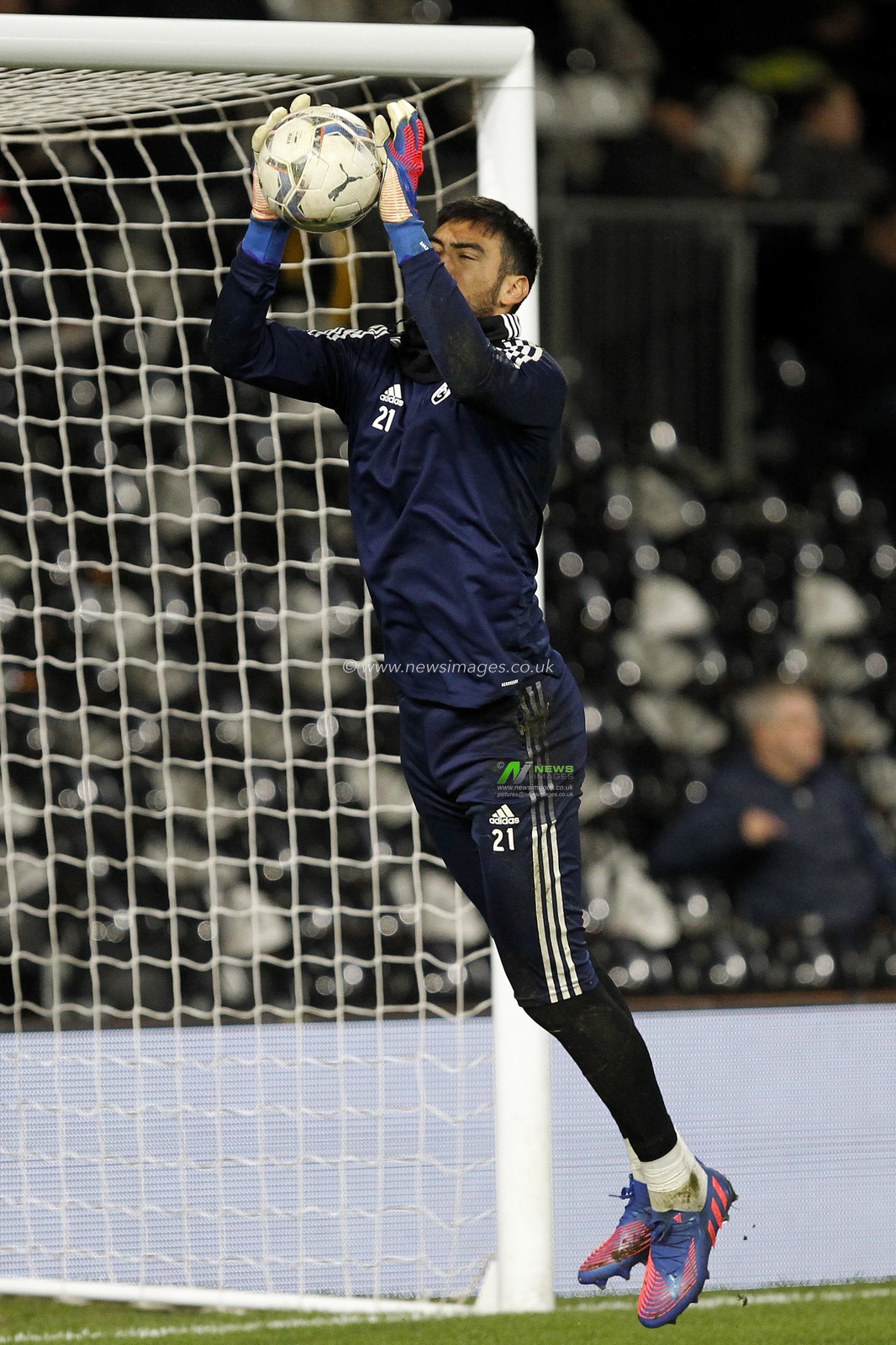 Paulo Gazzaniga #21 of Fulham.