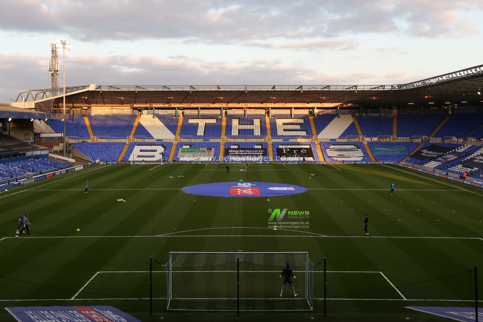 A general view of St Andrews Trillion Trophy Stadium, home to Birmingham City