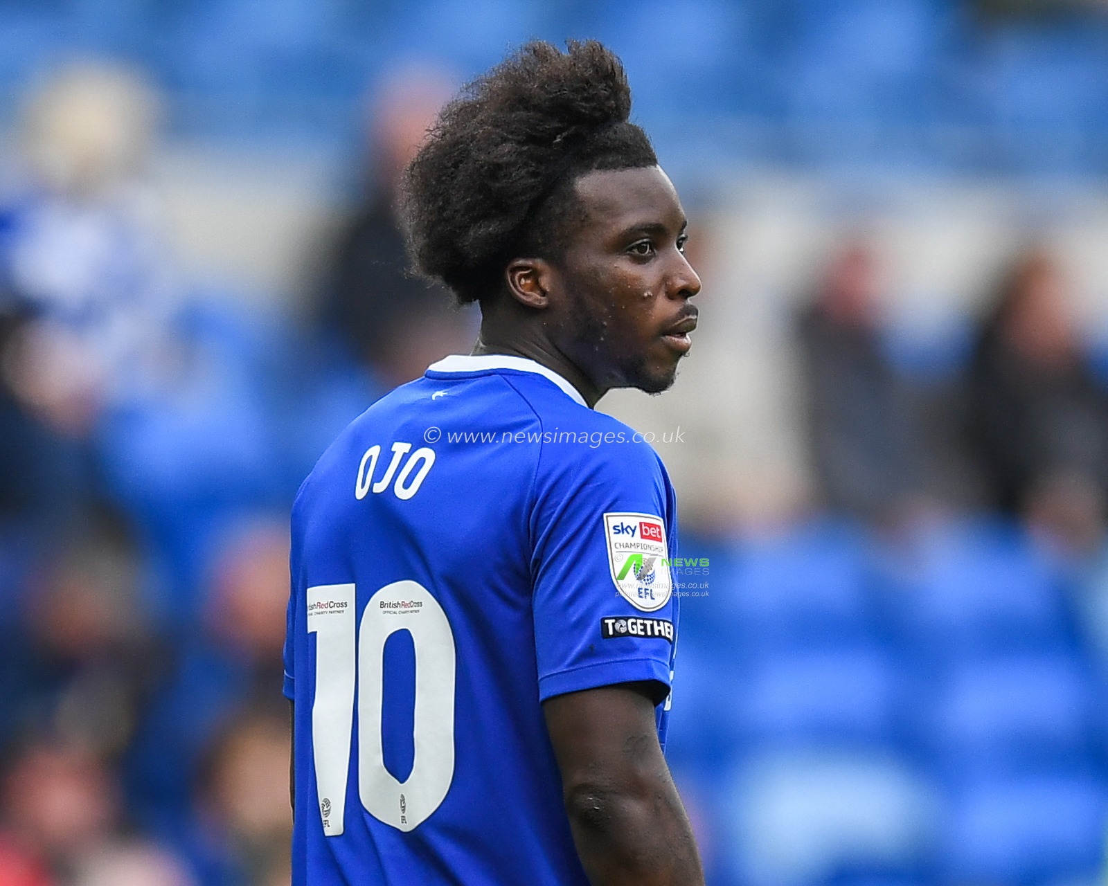 Sheyi Ojo #10 of Cardiff City  during the Sky Bet Championship match Cardiff City vs Rotherham United at Cardiff City Stadium, Cardiff, United Kingdom, 29th October 2022

(Photo by Mike Jones/News Images)