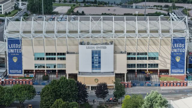 An aerial view of Elland Road during the Pre-season friendly match Leeds United vs Villarreal at Elland Road, Leeds, United Kingdom, 2nd August 2025

(Photo by Mark Cosgrove/News Images)