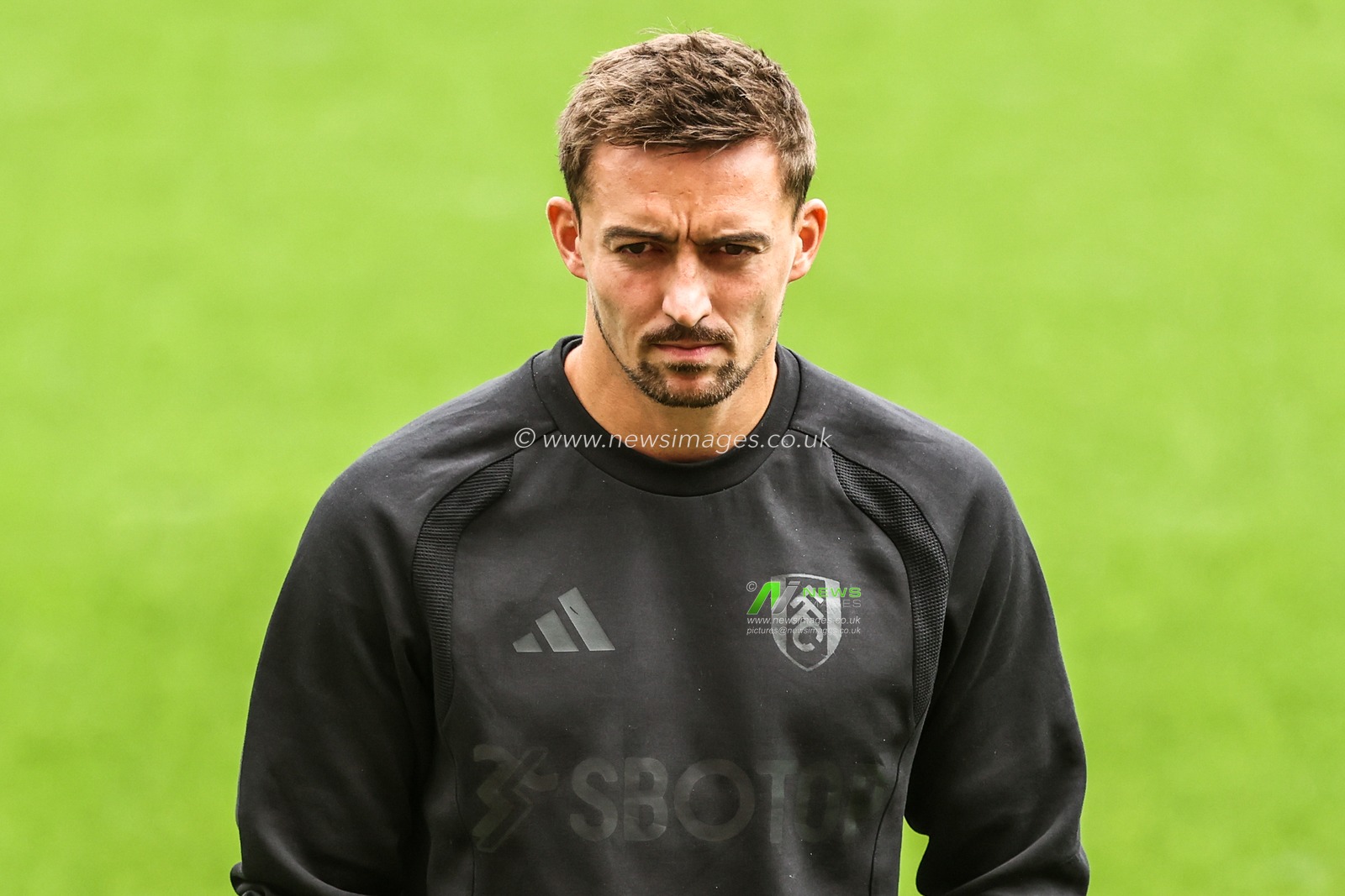 Timothy Castagne of Fulham arrives during the Premier League match Sunderland vs Fulham at Stadium Of Light, Sunderland, United Kingdom on 30 August 2026

(Photo by Alfie Cosgrove/News Images)