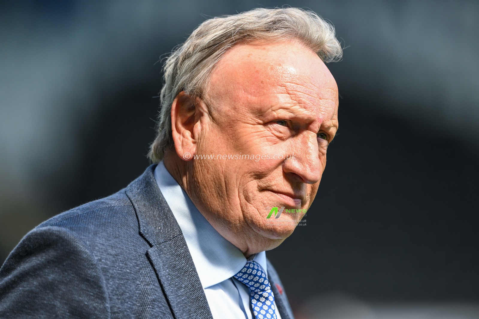 Neil Warnock Manager of Huddersfield Town arrives ahead of the Sky Bet Championship match Swansea City vs Huddersfield Town at Swansea.com Stadium, Swansea, United Kingdom, 15th April 2023

(Photo by Craig Thomas/News Images)