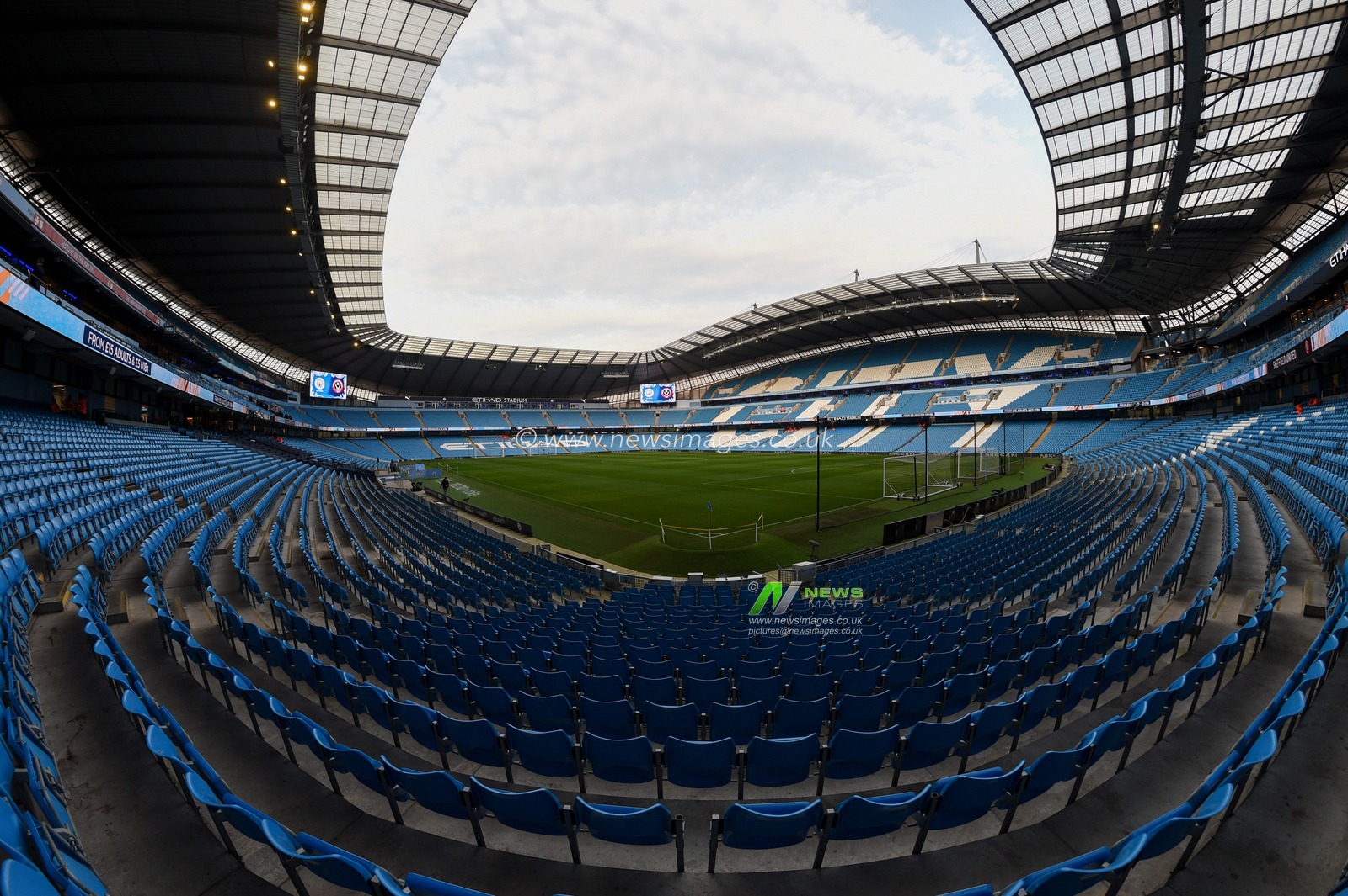 29th December 2019, Etihad Stadium, Manchester, England; Premier League, Manchester City v Sheffield United :A general view of Etihad Stadium, venue for todays game.

Credit: Richard Long/News Images
