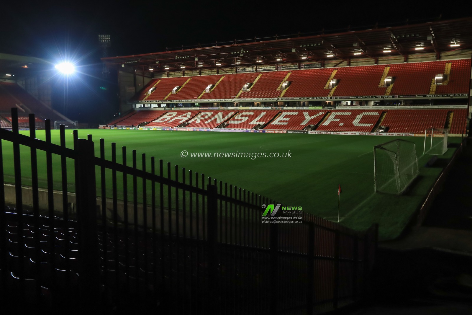 A general view of Oakwell