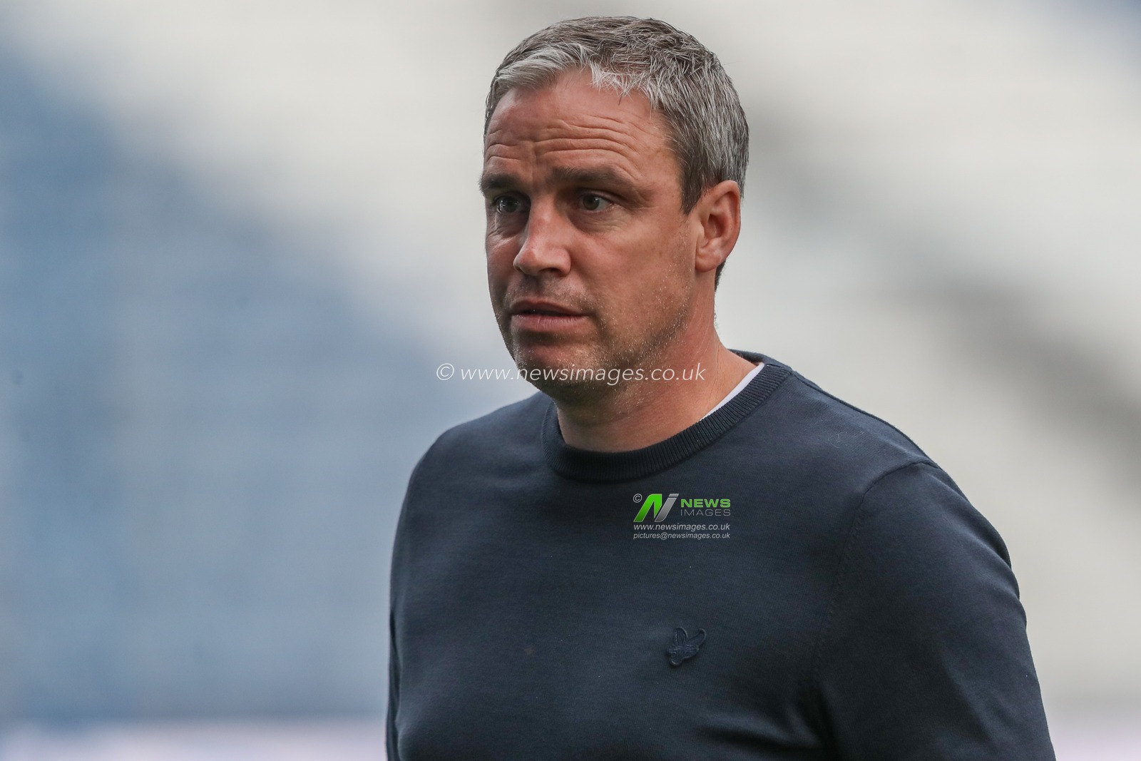Michael Duff manager of Huddersfield Town arrives during the Carabao Cup match Huddersfield Town vs Morecambe at John Smith's Stadium, Huddersfield, United Kingdom, 13th August 2024

(Photo by Alfie Cosgrove/News Images)