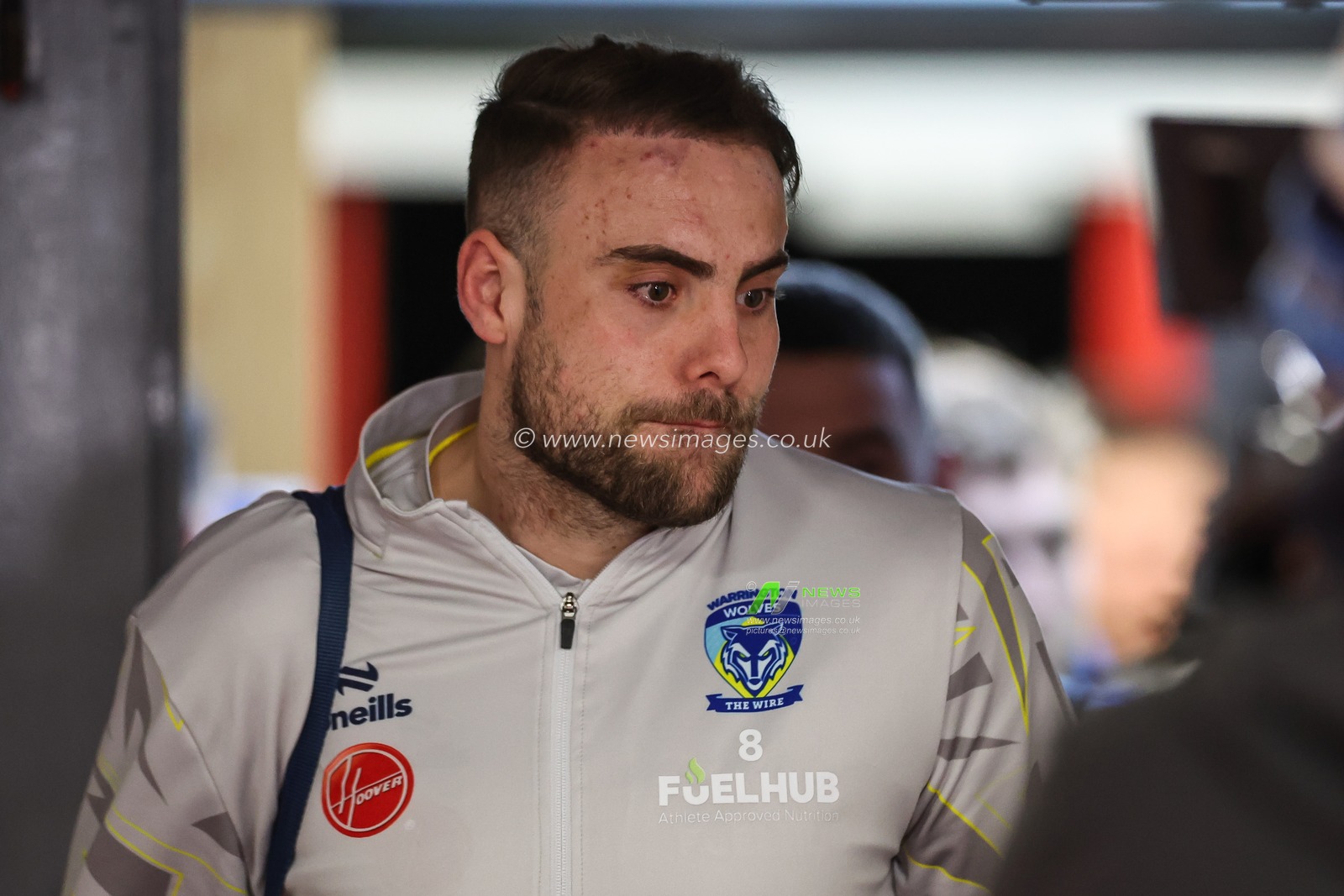 James Harrison of Warrington Wolves arrives ahead of the Betfred Super League Round 4 match Hull KR vs Warrington Wolves at Sewell Group Craven Park, Kingston upon Hull, United Kingdom, 7th March 2024

(Photo by Mark Cosgrove/News Images)