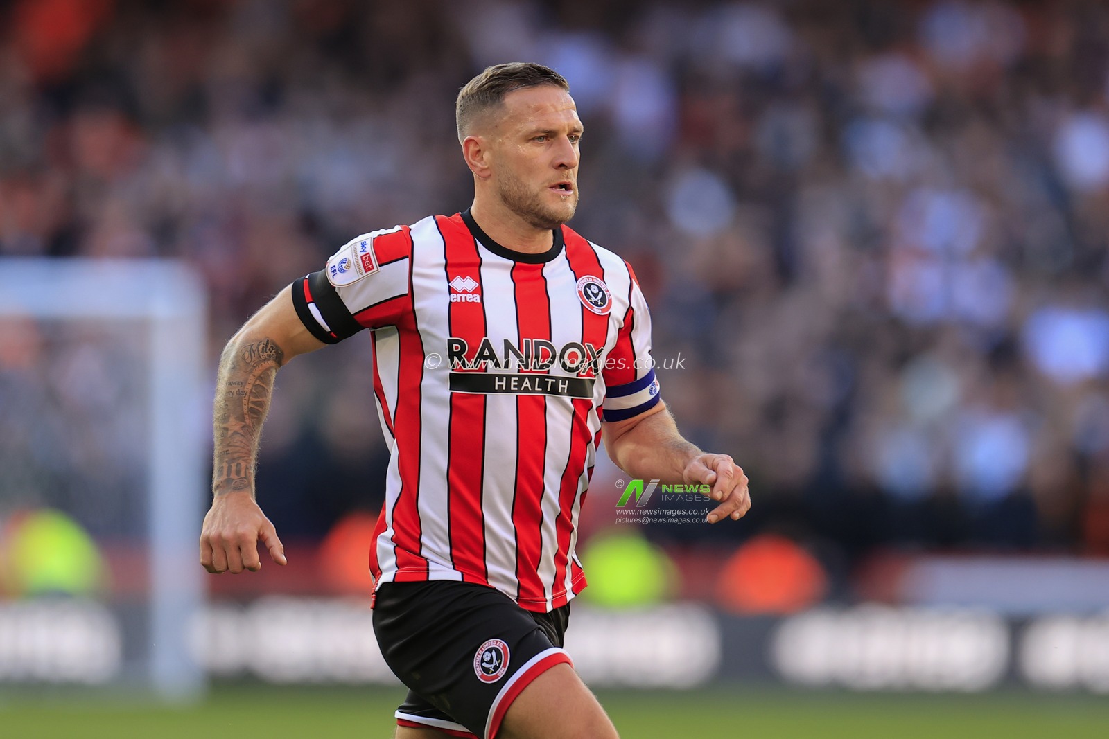 Billy Sharp #10 of Sheffield United during the Sky Bet Championship match Sheffield United vs Blackpool at Bramall Lane, Sheffield, United Kingdom, 15th October 2022

(Photo by Conor Molloy/News Images)