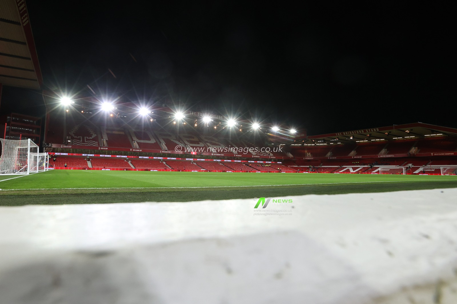 A general view of City Ground ahead of the Premier League match Nottingham Forest vs Everton at City Ground, Nottingham, United Kingdom, 30th December 2025

(Photo by Alfie Cosgrove/News Images)

*** GER AUT SUI OUT ***