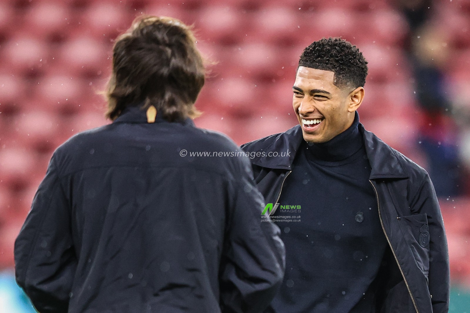 Jude Bellingham of Real Madrid arrives during the UEFA Champions League Matchday 4 of 8 Liverpool vs Real Madrid at Anfield, Liverpool, United Kingdom, 4th November 2025

(Photo by Alfie Cosgrove/News Images)

*** GER AUT SUI OUT ***