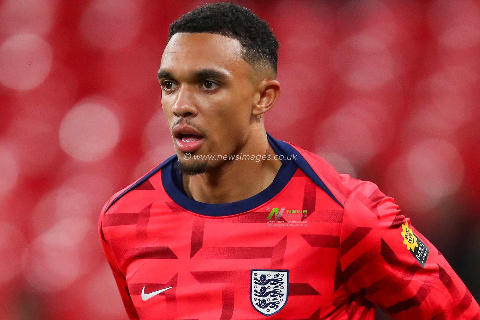 Trent Alexander-Arnold of England during warms up prior to the UEFA Nations League - League B - Group B2 - match England vs Greece at Wembley Stadium, London, United Kingdom, 10th October 2024

(Photo by Gareth Evans/News Images)
