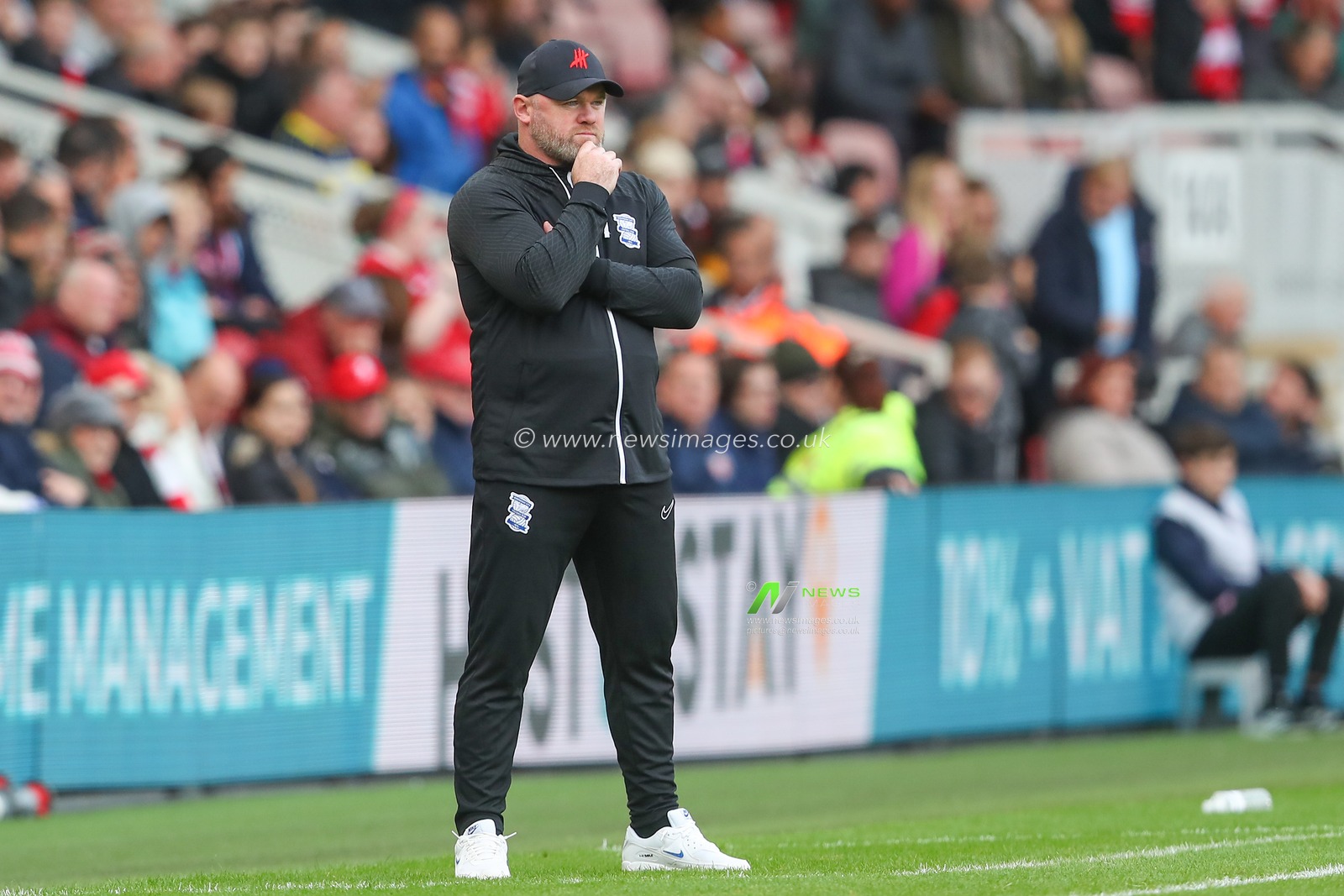 Wayne Rooney manager of Birmingham City during the Sky Bet Championship match Middlesbrough vs Birmingham City at Riverside Stadium, Middlesbrough, United Kingdom, 21st October 2023

(Photo by Gareth Evans/News Images)