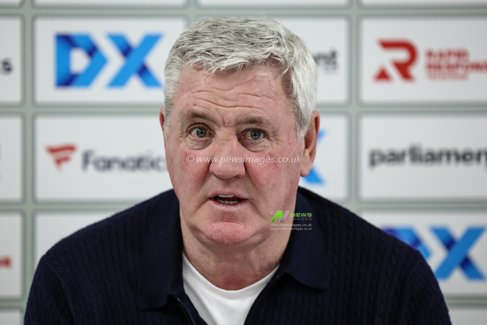 Steve Bruce manager of Blackpool answers questions in the post match press conference during the Sky Bet League 1 match Barnsley vs Blackpool at Oakwell, Barnsley, United Kingdom, 8th March 2025

(Photo by Mark Cosgrove/News Images)