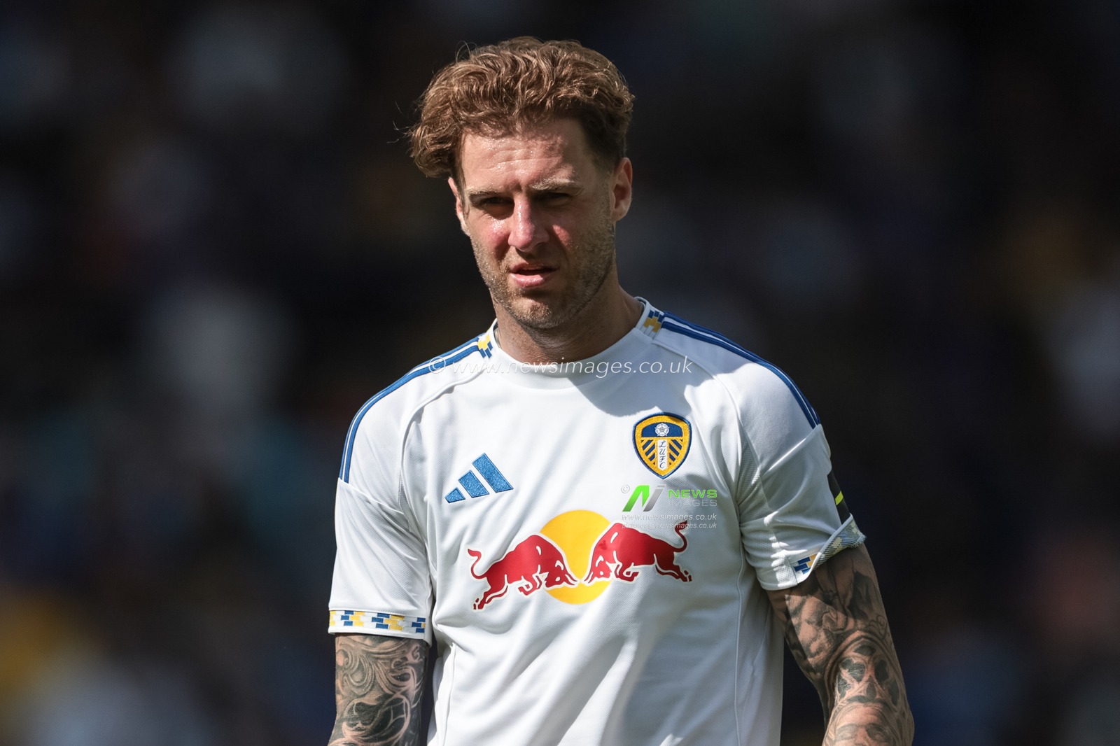 Joe Rodon of Leeds United during the Pre-season friendly match Leeds United vs Villarreal at Elland Road, Leeds, United Kingdom, 2nd August 2025

(Photo by Mark Cosgrove/News Images)