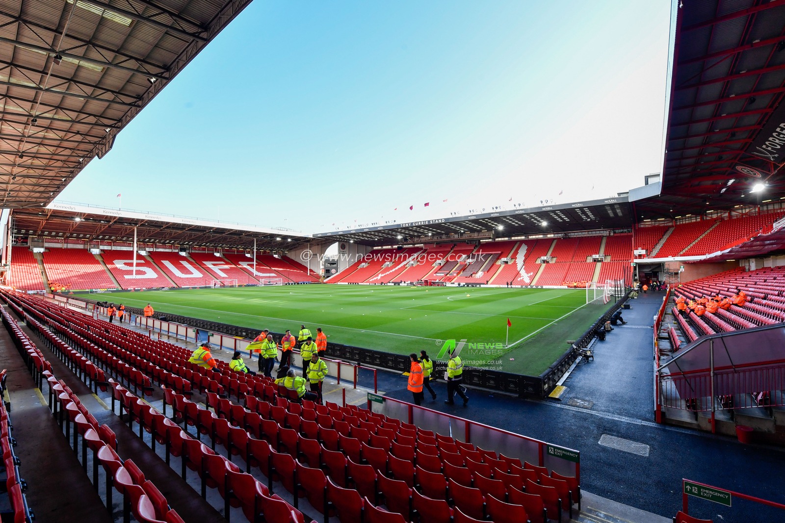 14th December 2019, Bramall Lane, Sheffield, England; Premier League, Sheffield United v Aston Villa : A general view of Bramall Lane, the home of Sheffield United

Credit: Simon Whitehead/News Images