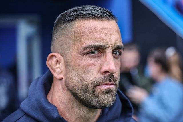 Paul Vaughan of Warrington Wolves during the Betfred Super League Round 12 match Warrington Wolves vs Hull KR at Halliwell Jones Stadium, Warrington, United Kingdom, 23rd May 2025

(Photo by Alfie Cosgrove/News Images)