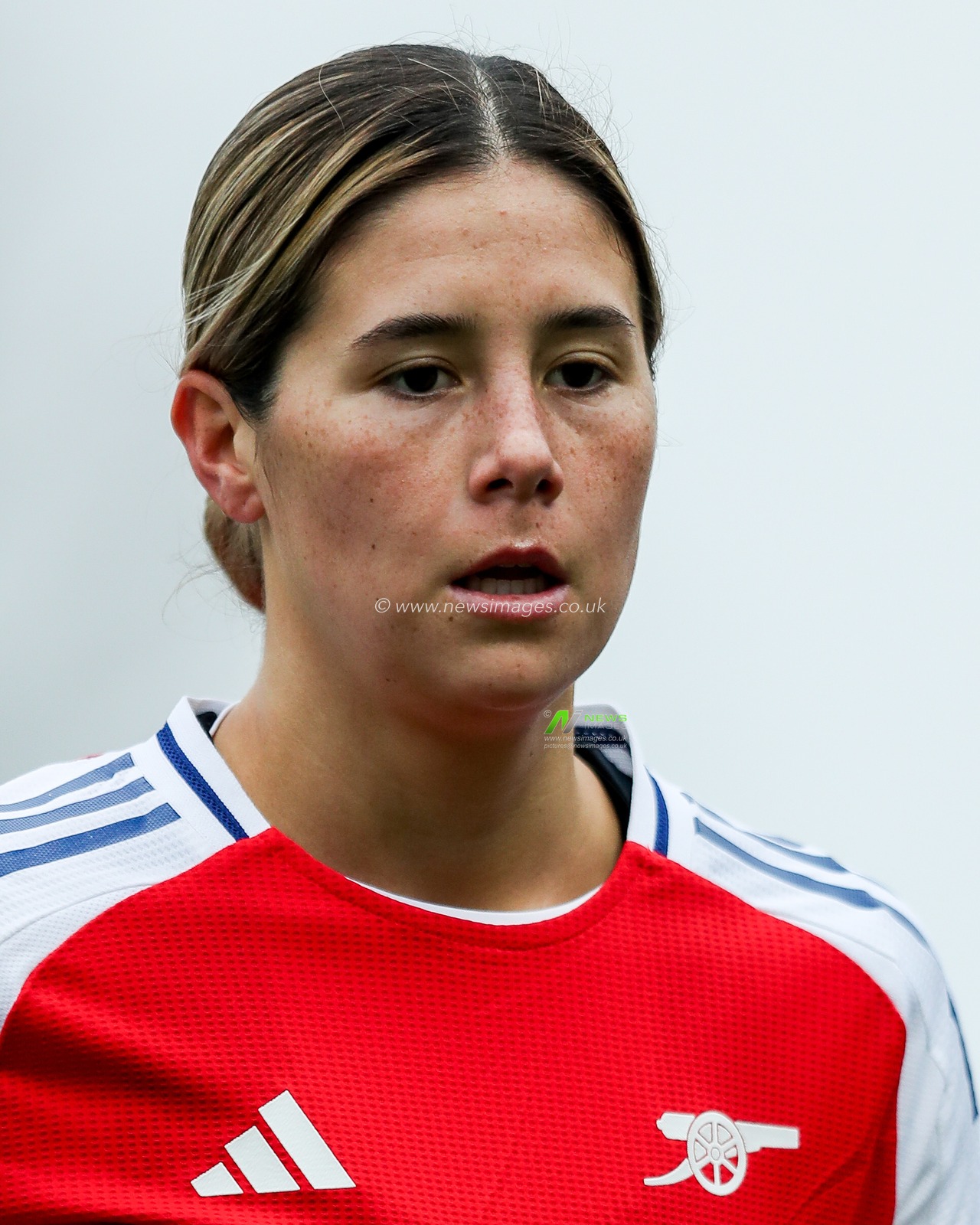 Kyra Cooney-Cross of Arsenal looks on during the Adobe Women's FA Cup 5th Round match Arsenal Women vs London City Lionesses at Managata Pay UK Stadium, Borehamwood, United Kingdom, 9th February 2025

(Photo by Izzy Poles/News Images)