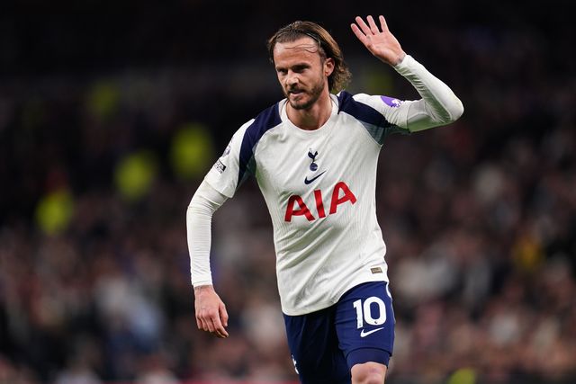 James Maddison of Tottenham Hotspur during the Premier League match Tottenham Hotspur vs Leeds United at Tottenham Hotspur Stadium, London, United Kingdom on 11 May 2026

(Photo by Harvey Murphy/News Images)