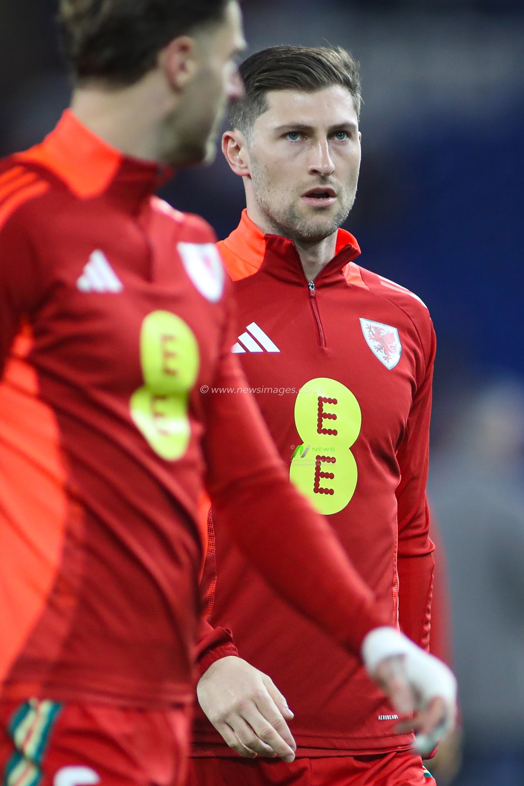 Ben Davies of Wales warms up, ahead of the FIFA World Cup Qualifiers Group J match Wales vs Kazakhstan at Cardiff City Stadium, Cardiff, United Kingdom, 22nd March 2025

(Photo by Andrew Lewis/News Images)