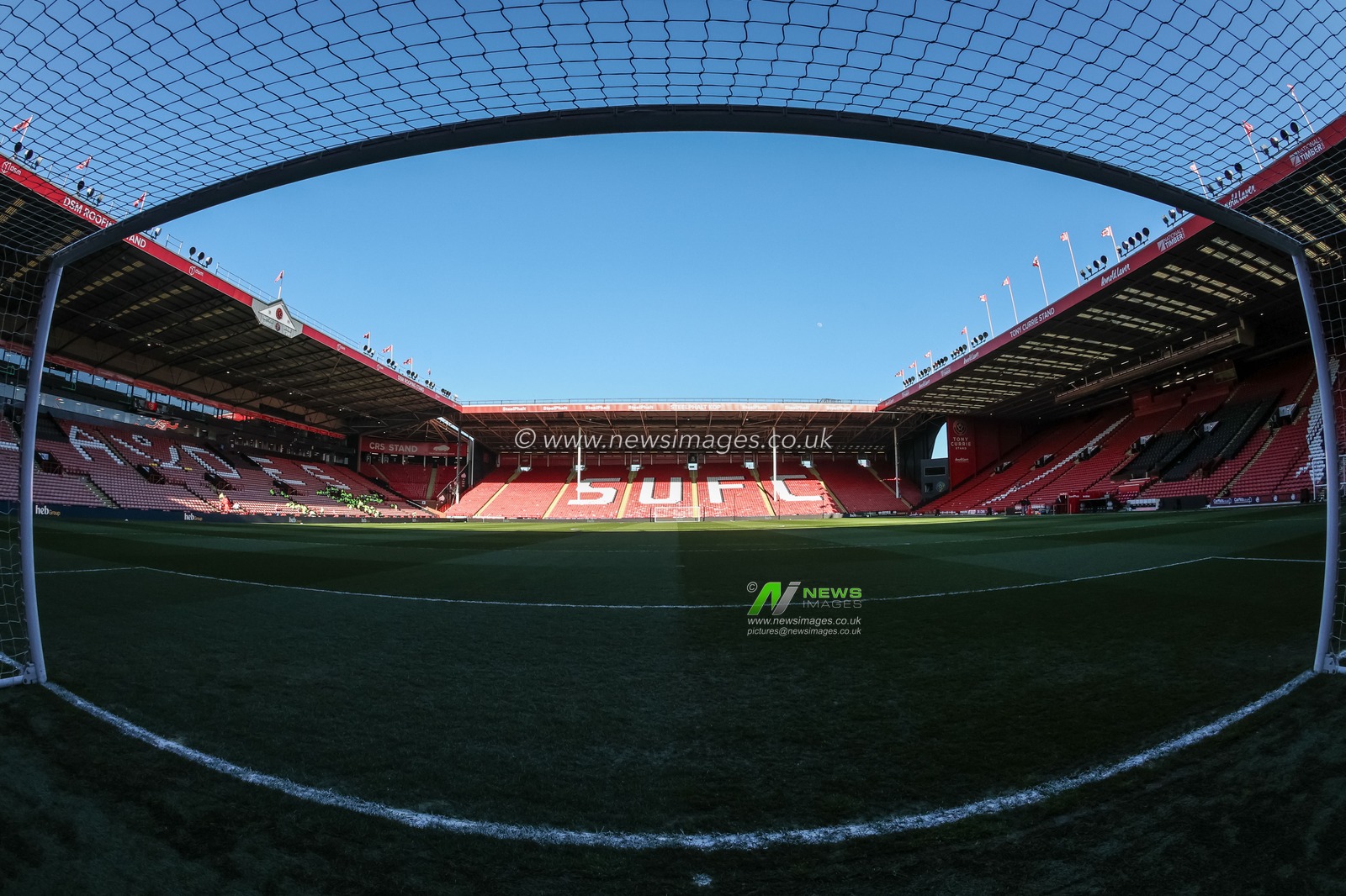 A general view of Bramall Lane during the Sky Bet Championship match Sheffield United vs Millwall at Bramall Lane, Sheffield, United Kingdom, 8th April 2025

(Photo by Mark Cosgrove/News Images)