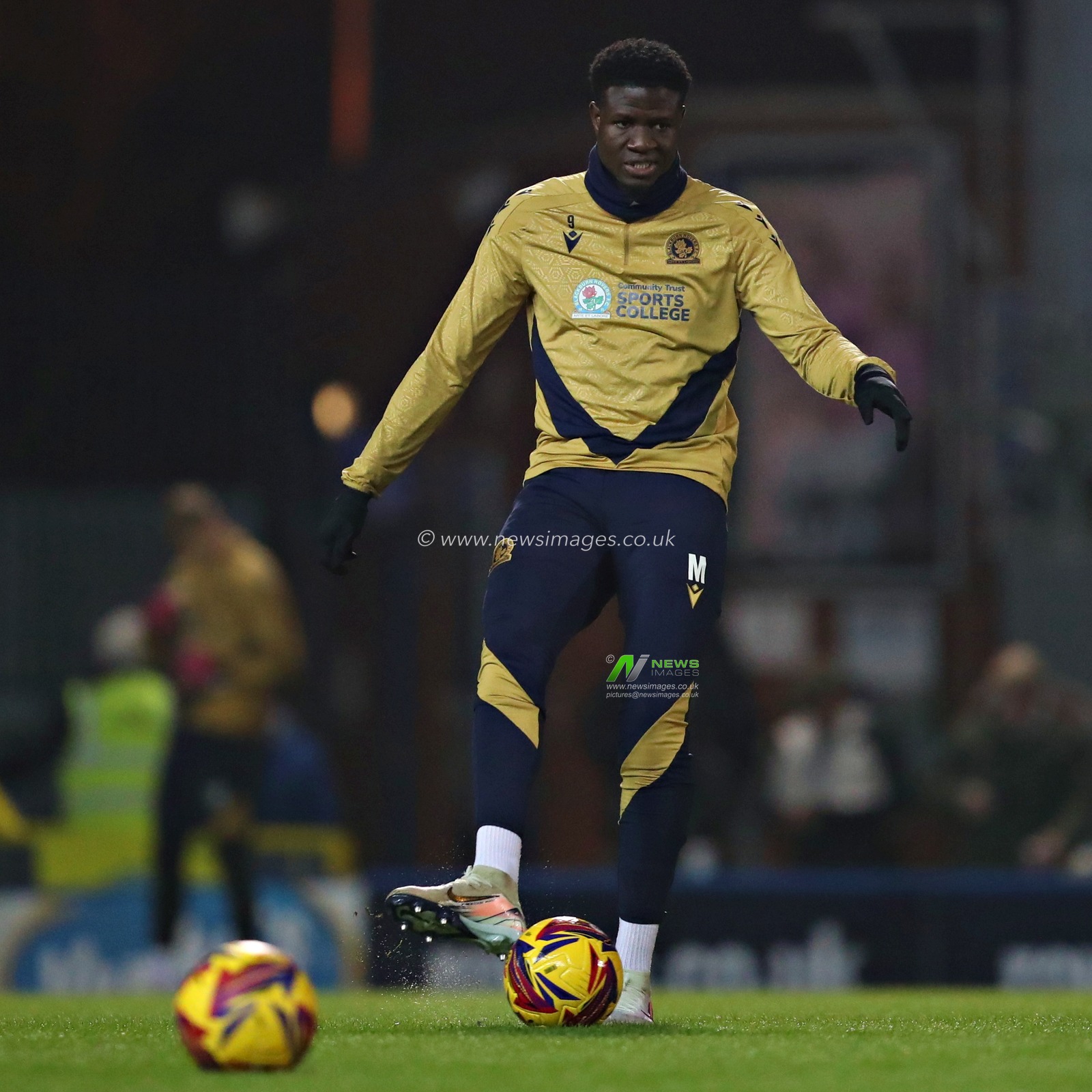Makhtar Gueye of Blackburn Rovers before the Sky Bet Championship match Blackburn Rovers vs Portsmouth at Ewood Park, Blackburn, United Kingdom, 15th January 2025

(Photo by Sam Eaden/News Images)