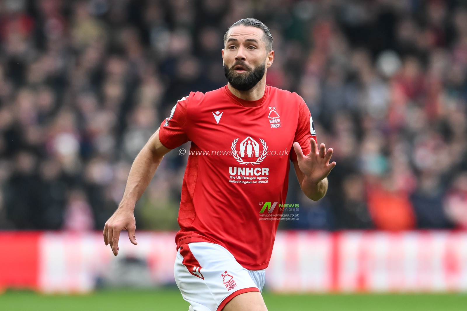 Felipe #38 of Nottingham Forest during the Premier League match Nottingham Forest vs Everton at City Ground, Nottingham, United Kingdom, 4th March 2023

(Photo by Craig Thomas/News Images)