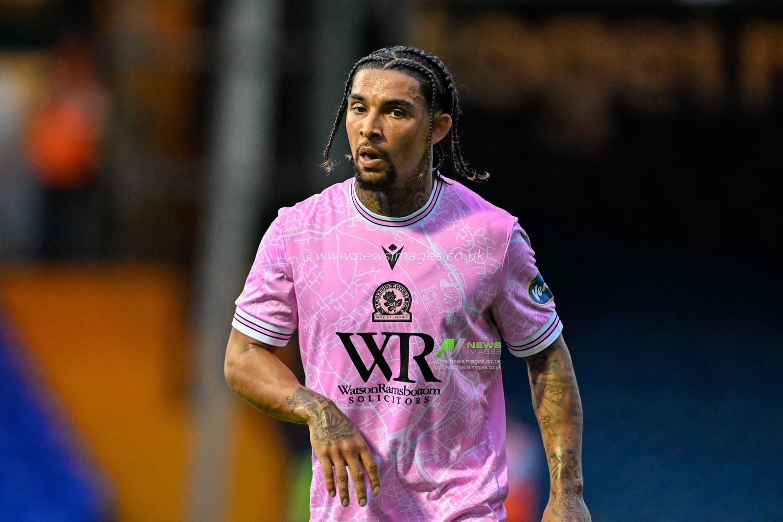 Tyrhys Dolan of Blackburn Rovers during the Pre-season friendly match Stockport County vs Blackburn Rovers at Edgeley Park Stadium, Stockport, United Kingdom, 2nd August 2024

(Photo by Cody Froggatt/News Images)