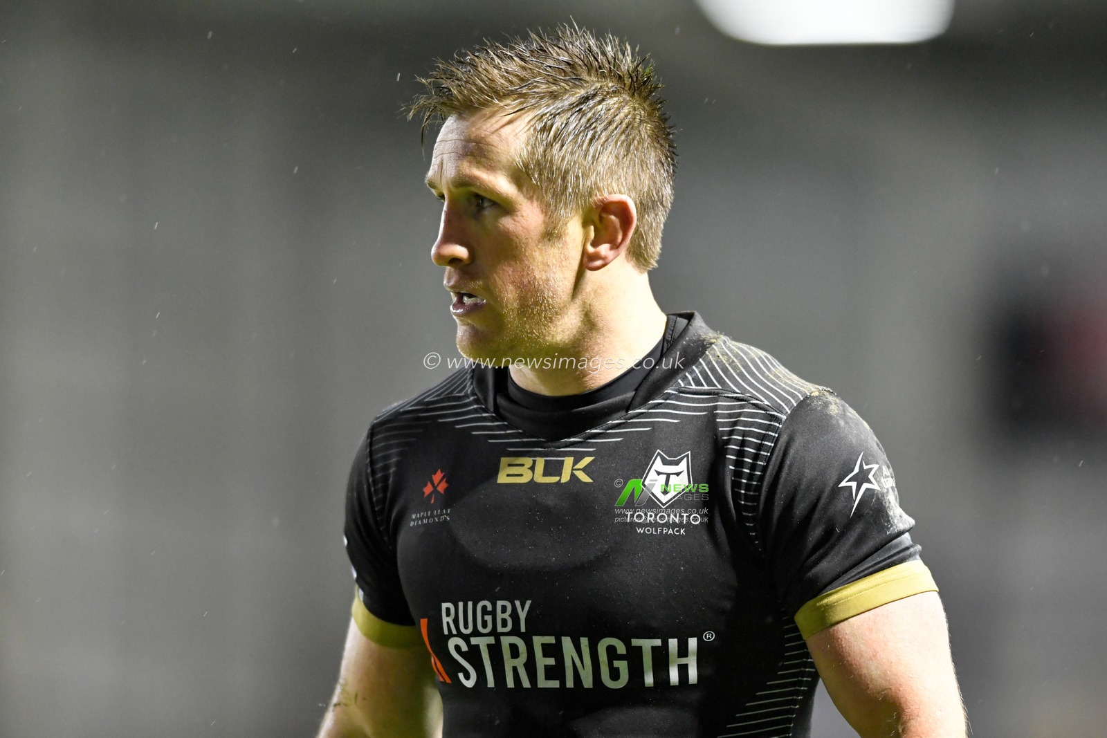 29th February 2020, Halliwell Jones Stadium, Warrington, England; Betfred Super League, Toronto Wolfpack v Saint Helens : Josh McCrone (7) of Toronto Wolfpack in action during the game