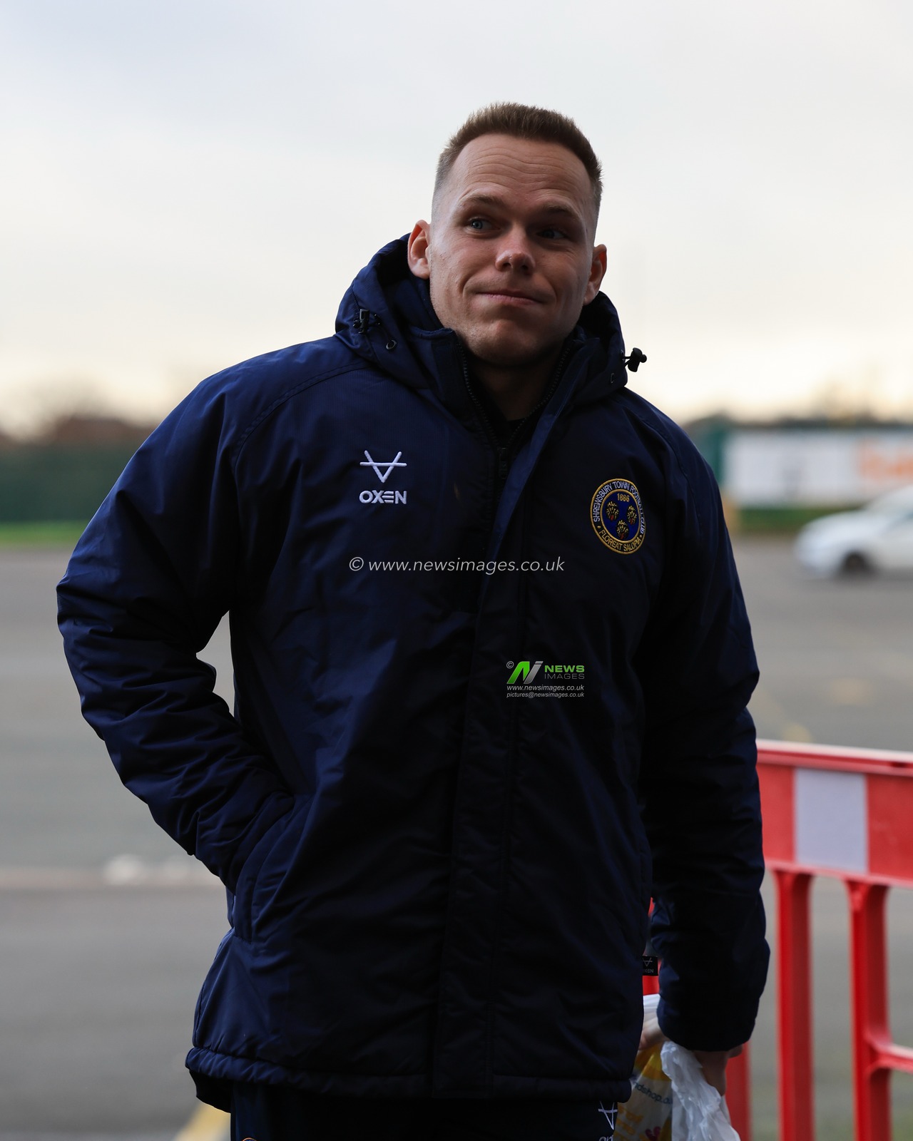 Anthony Scully of Shrewsbury Town arrives before the Sky Bet League 2 match Shrewsbury Town vs Chesterfield at Croud Meadow, Shrewsbury, United Kingdom, 20th December 2025

(Photo by Euan Manning/News Images)

*** GER AUT SUI OUT ***