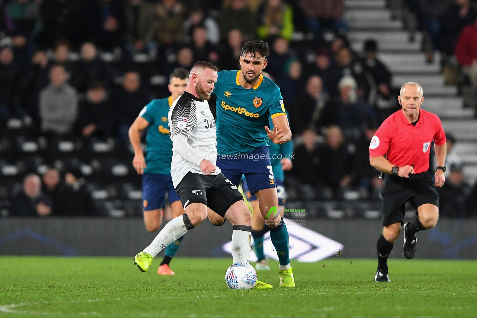 18th January 2020, Pride Park Stadium, Derby, England; Sky Bet Championship, Derby County v Hull City : 

Credit: Jon Hobley/News Images