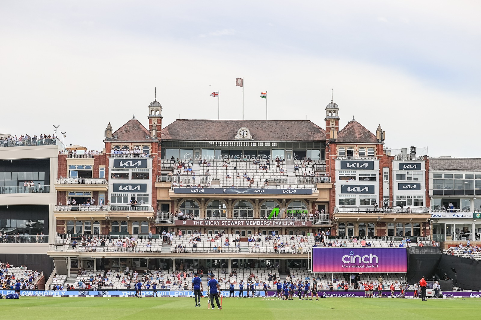A general view of The Kia Oval ahead of todays Royal London One Day Series England v India
