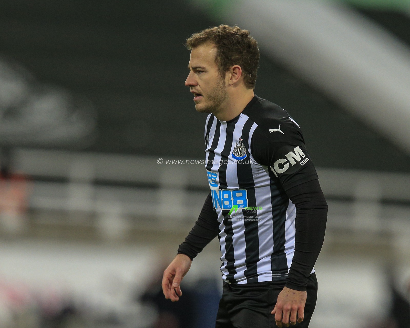 Ryan Fraser #21 of Newcastle United during the game