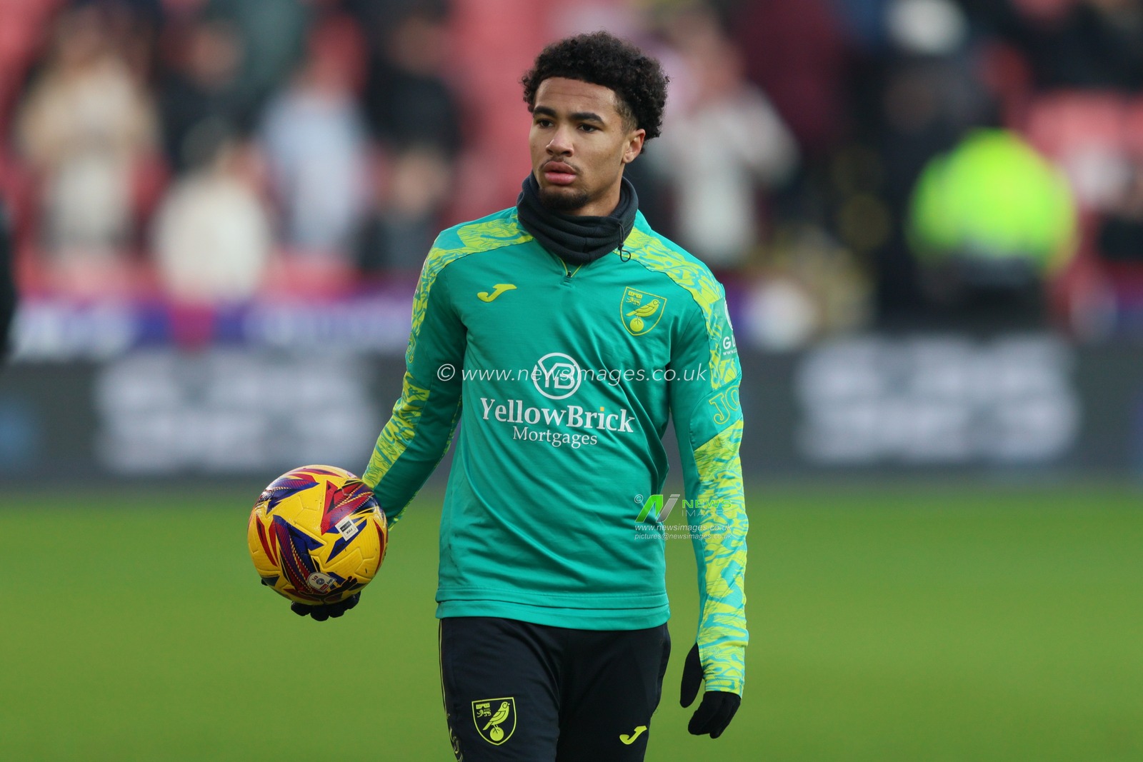 Elliot Myles ahead of the Sky Bet Championship match Sheffield United vs Norwich City at Bramall Lane, Sheffield, United Kingdom, 18th January 2025

(Photo by Alex Roebuck/News Images)
