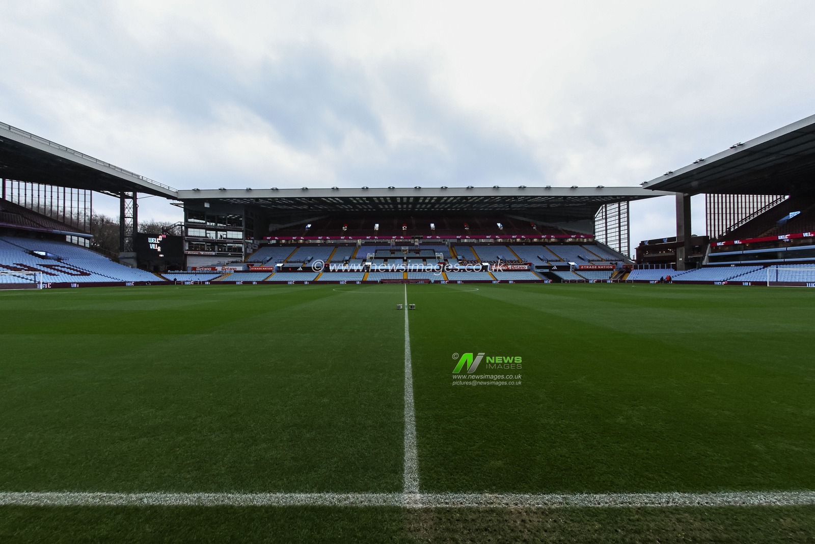 A general view of Villa Park ahead of the Premier League match Aston Villa vs Southampton at Villa Park, Birmingham, United Kingdom, 7th December 2024

(Photo by Mark Cosgrove/News Images)