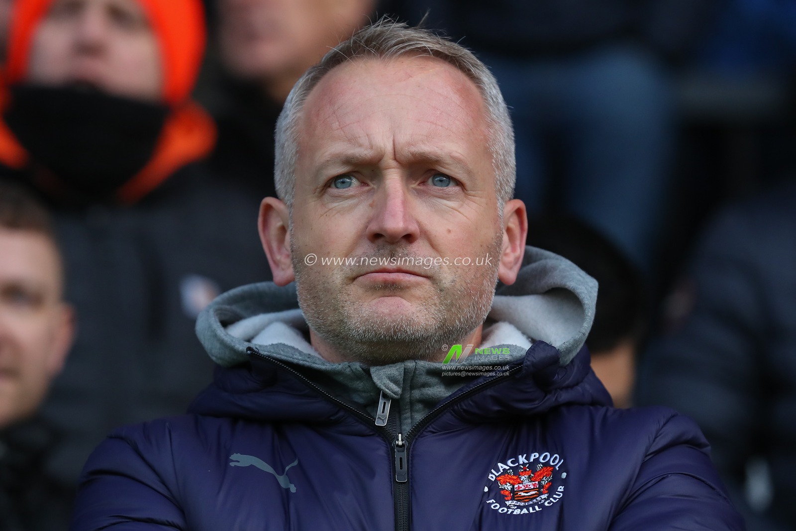 Neil Critchley Manager of Blackpool during the Sky Bet League 1 match Cambridge United vs Blackpool at Abbey Stadium, Cambridge, United Kingdom, 16th December 2023

(Photo by Gareth Evans/News Images)