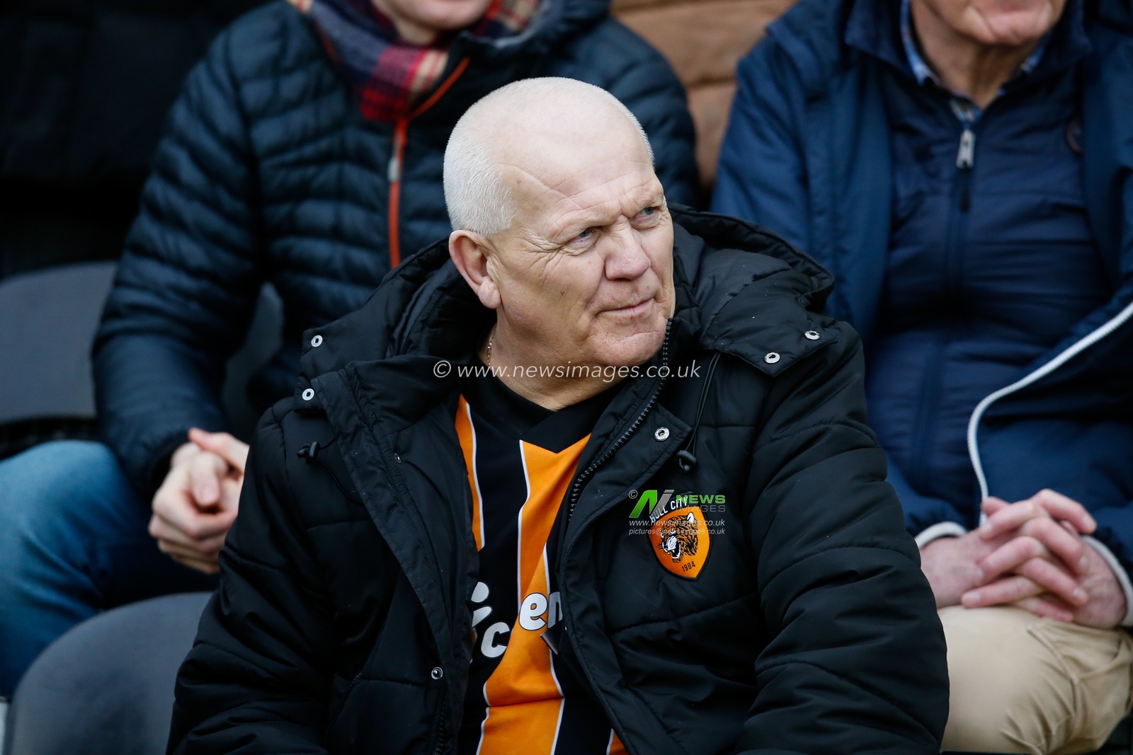 A fan of Hull City during the Sky Bet Championship match Hull City vs Queens Park Rangers at MKM Stadium, Hull, United Kingdom, 28th January 2023

(Photo by Ben Early/News Images)