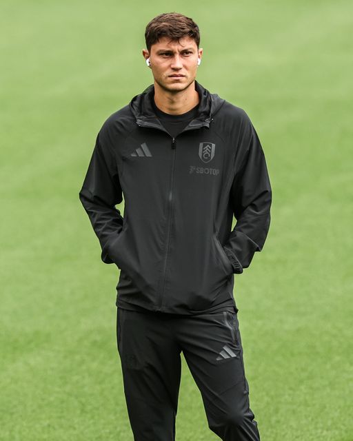 Jorge Cuenca of Fulham arrives during the Premier League match Sunderland vs Fulham at Stadium Of Light, Sunderland, United Kingdom on 30 August 2026

(Photo by Alfie Cosgrove/News Images)