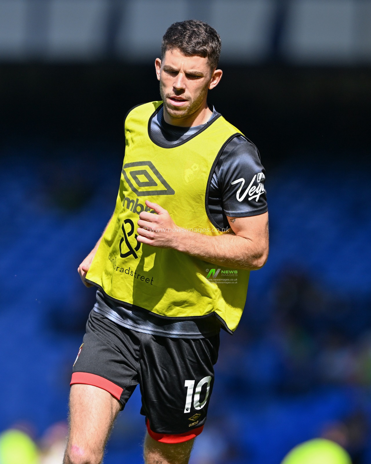 Ryan Christie of Bournemouth warms up ahead of the Premier League match Everton vs Bournemouth at Goodison Park, Liverpool, United Kingdom, 31st August 2024

(Photo by Cody Froggatt/News Images)