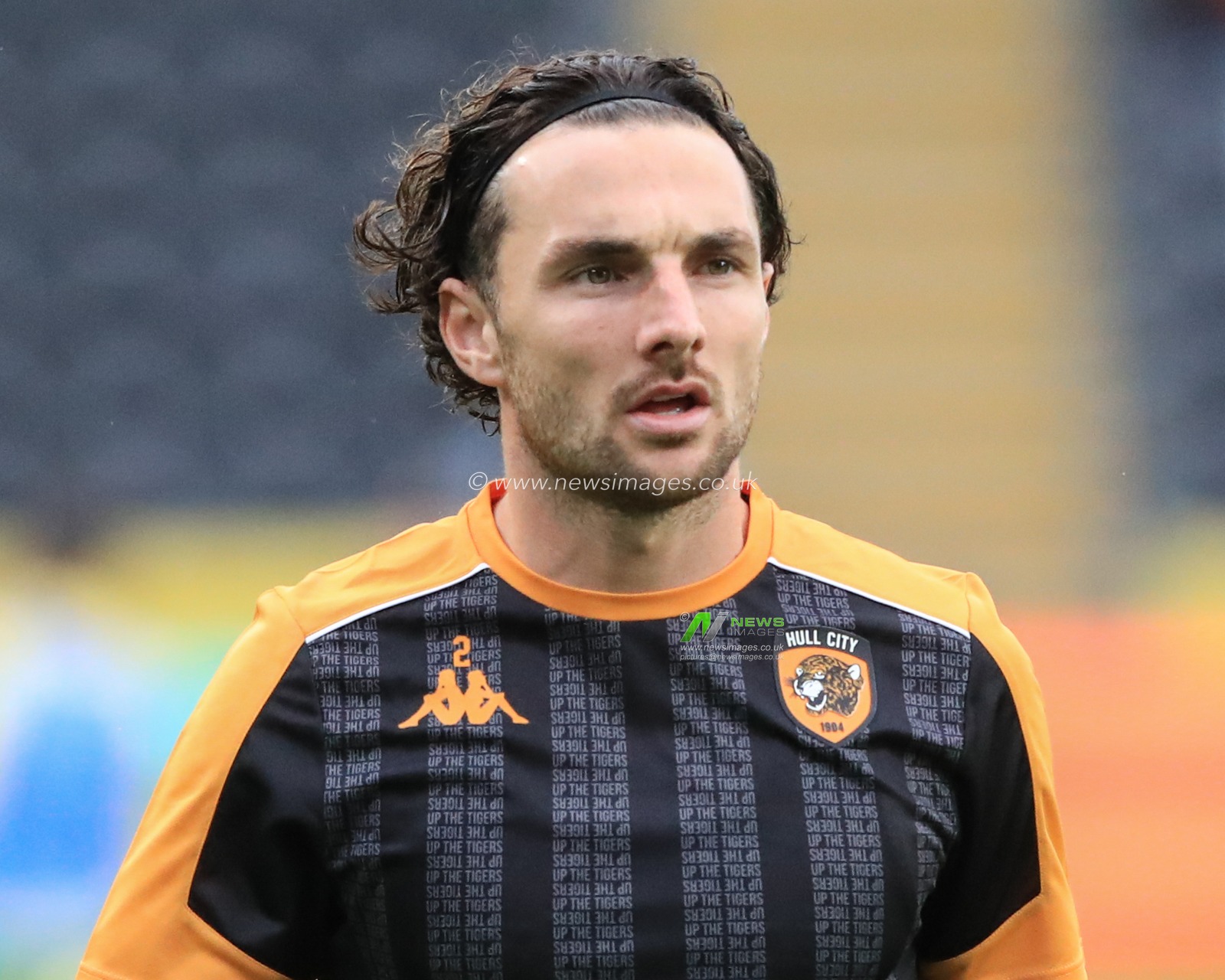 Lewis Coyle #2 of Hull City in the pregame warmup session during the Sky Bet Championship match Hull City vs Bristol City at MKM Stadium, Hull, United Kingdom, 25th August 2023

(Photo by Alfie Cosgrove/News Images)