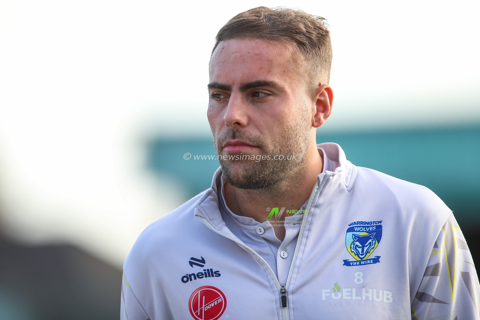 James Harrison of Warrington Wolves arrives ahead of the Betfred Super League Round 23 match Castleford Tigers vs Warrington Wolves at The Mend-A-Hose Jungle, Castleford, United Kingdom, 23rd August 2024

(Photo by Gareth Evans/News Images)